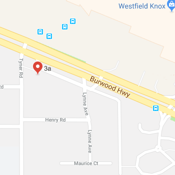 Map of Wantirna South, Melbourne Victoria